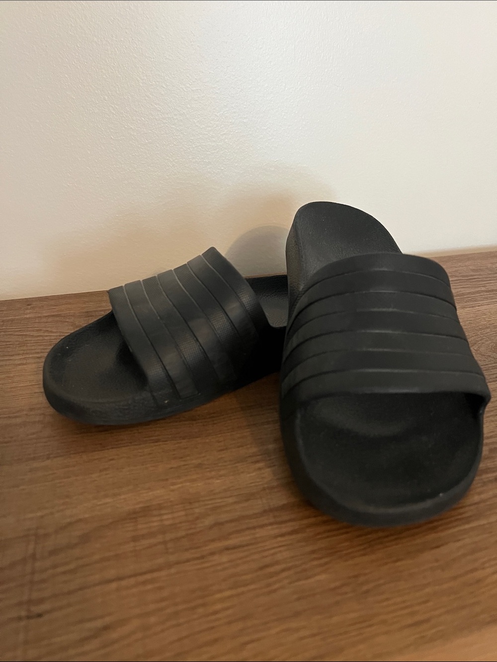 Adidas Black Slide Sandals